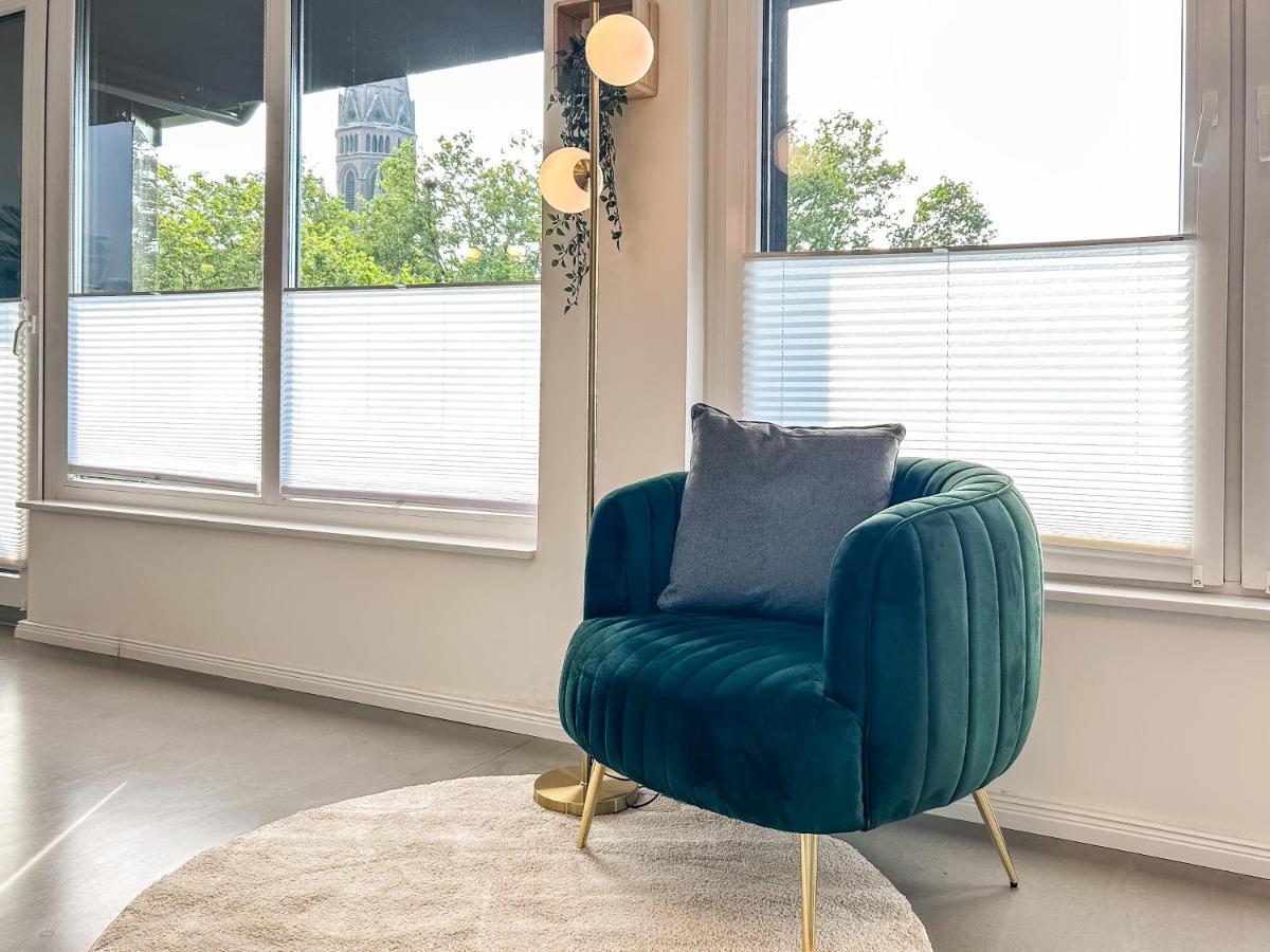 Design-Apartment - Bochum Zentrum - 2 Balkons - 118M2 - Netflix Exterior foto