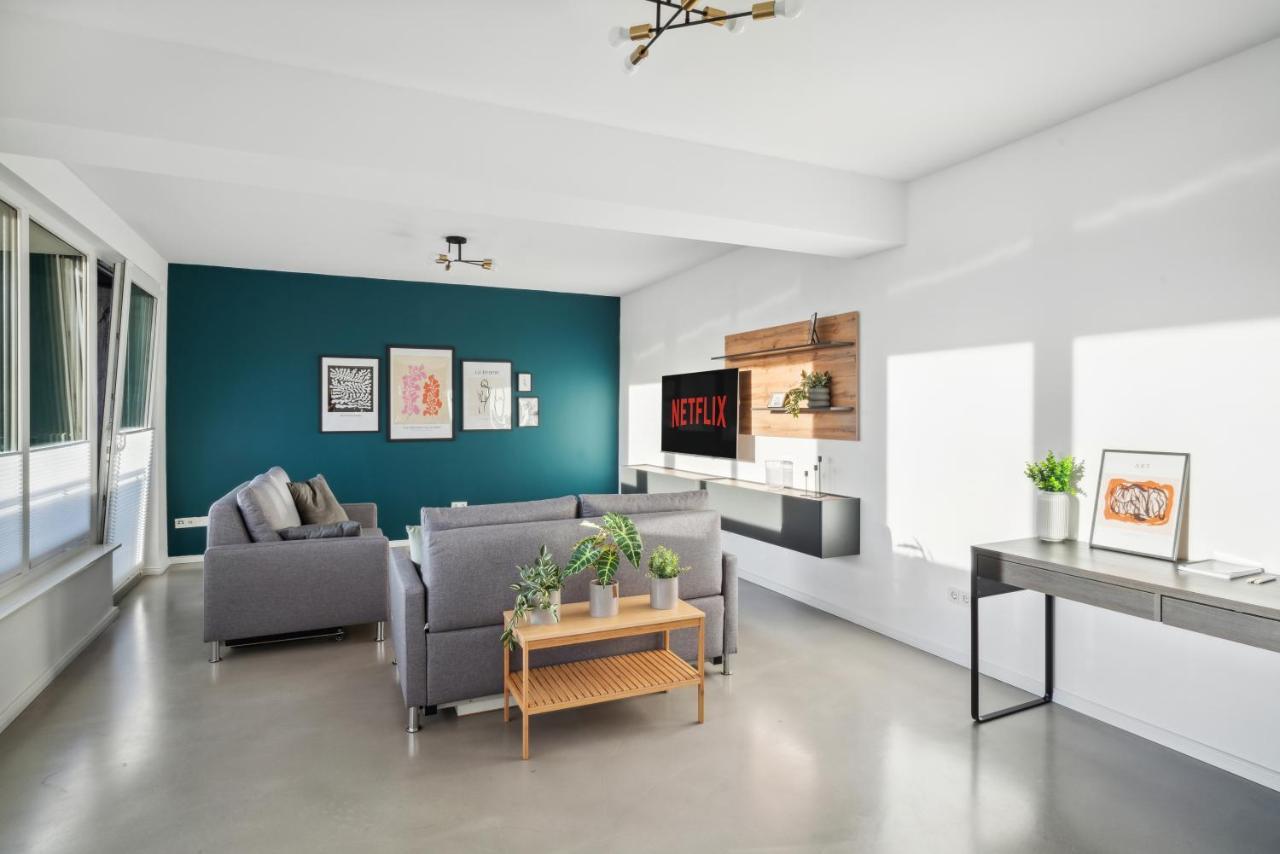 Design-Apartment - Bochum Zentrum - 2 Balkons - 118M2 - Netflix Exterior foto